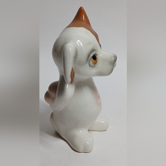 VTG English Beswick China Comical Dog hiding bone / ornament mode - Picture 3 of 5